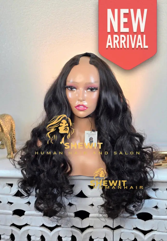 100% Humanhair upart black color