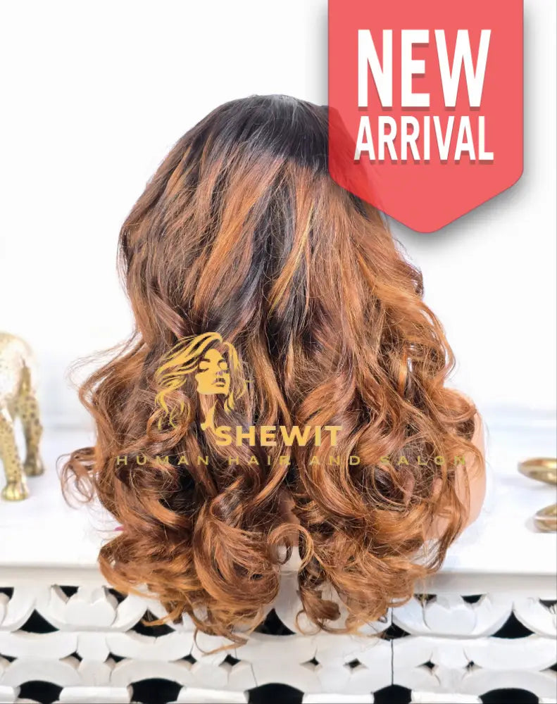 U part wig colored
