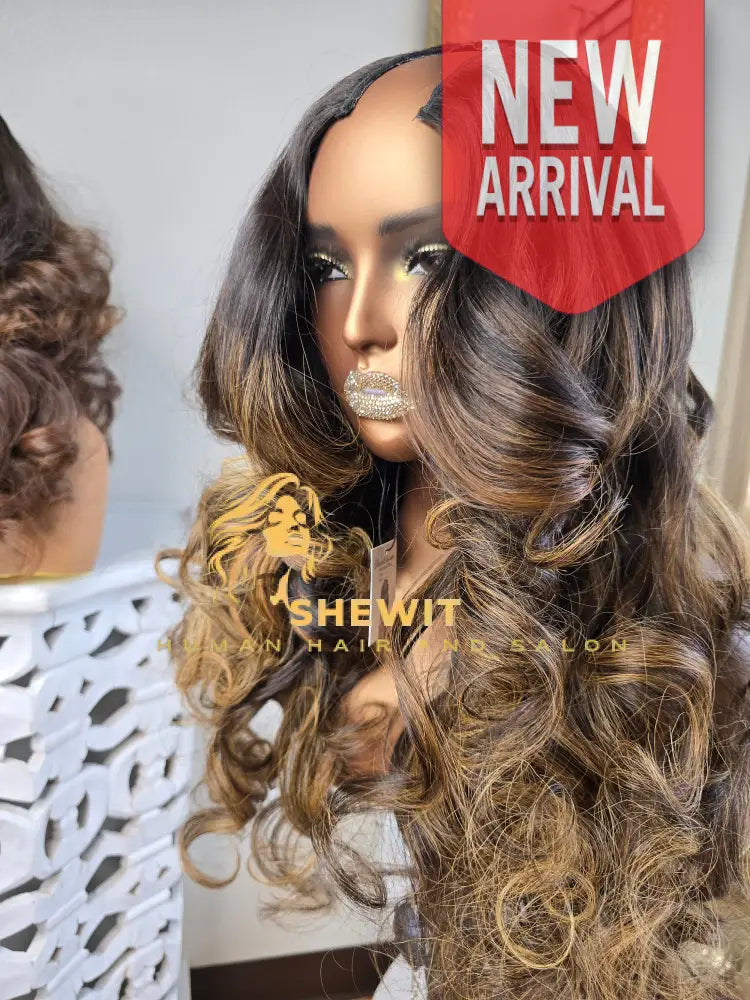 U Part Wig | Mesh Color