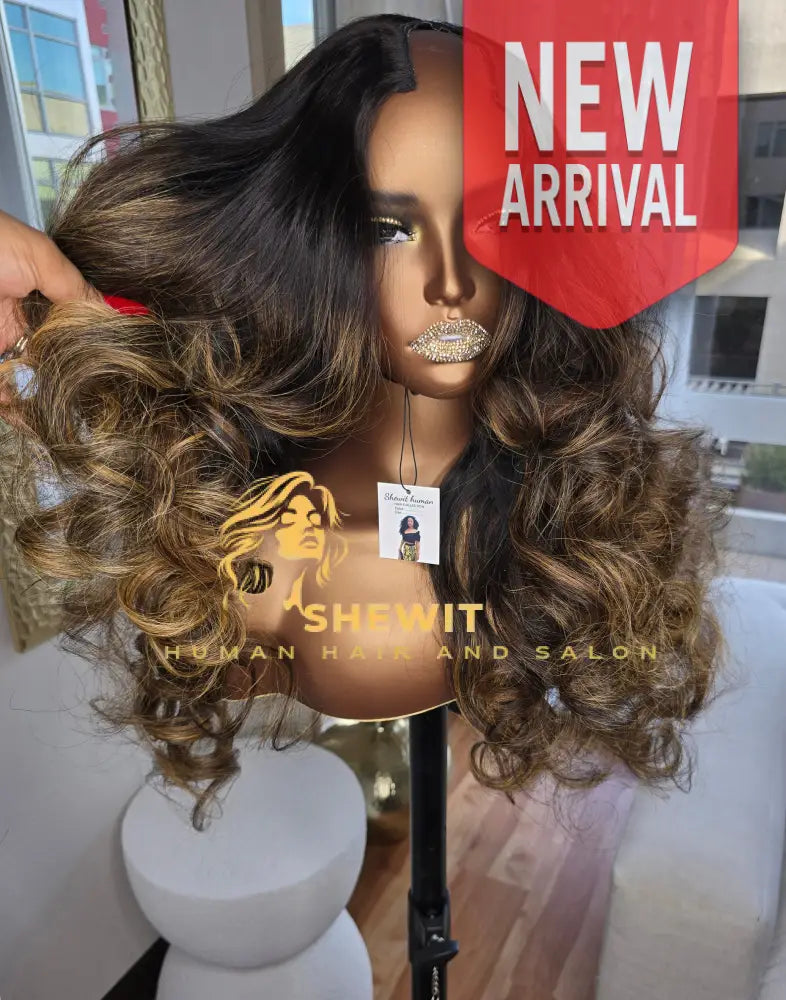 U Part Wig | Mesh Color