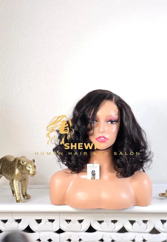 100% Human Hair 2×6 clouser wig body wave