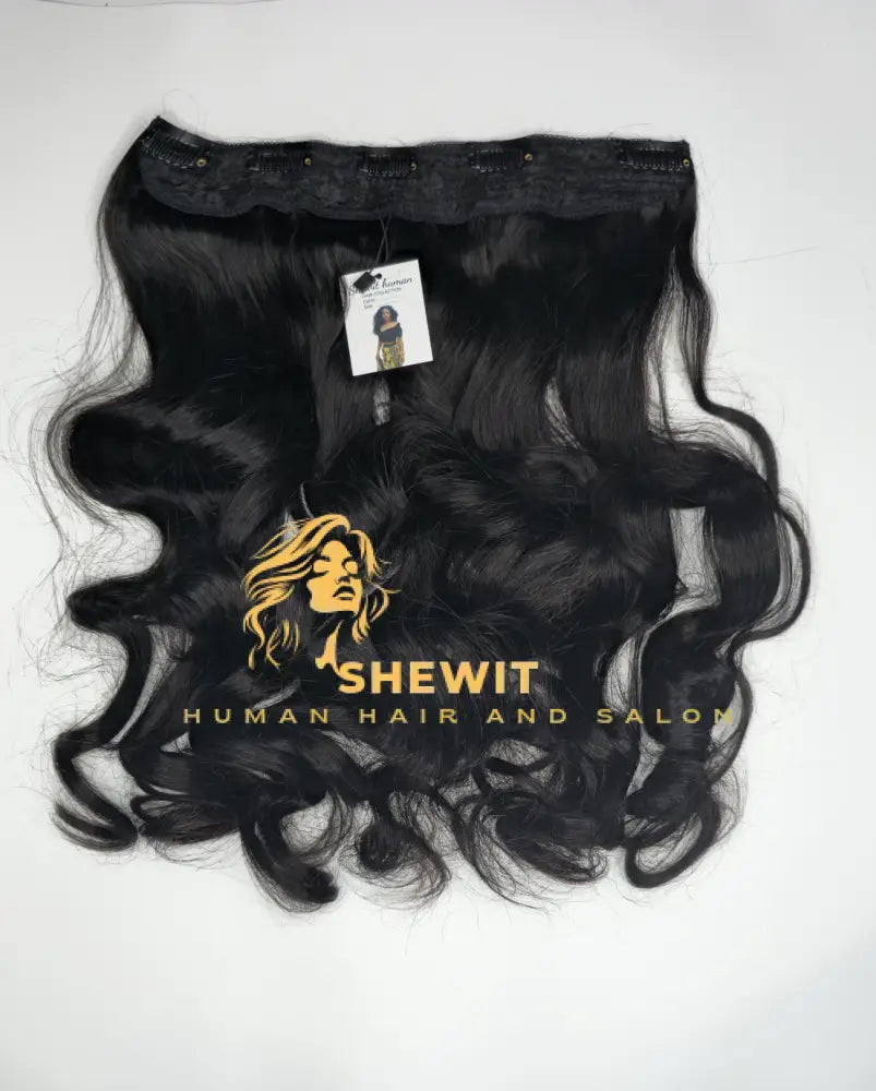 100% human hair clip in 100 grams in one