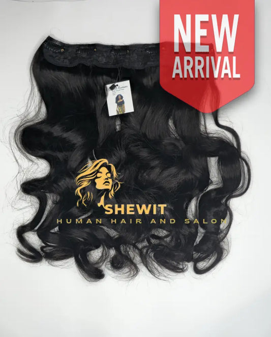 100% human hair clip in 100 grams in one