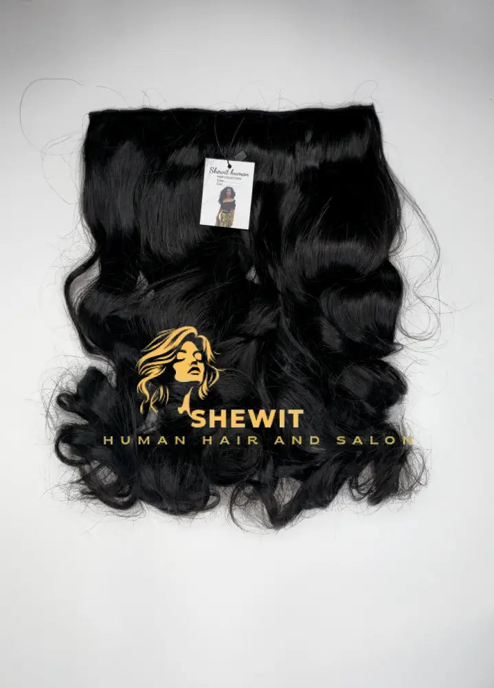 100% human hair clip in 100 grams in one