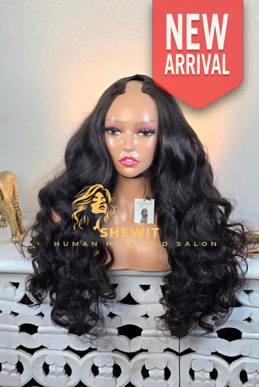 100% Humanhair upart black color