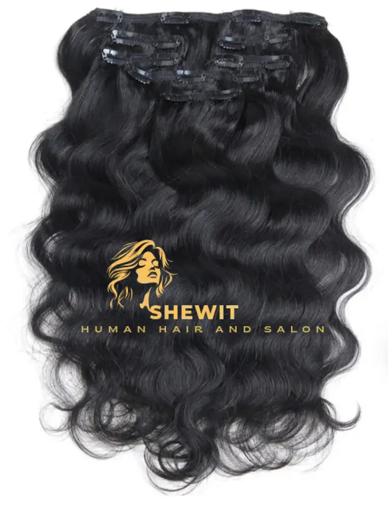 Body wave clip ins