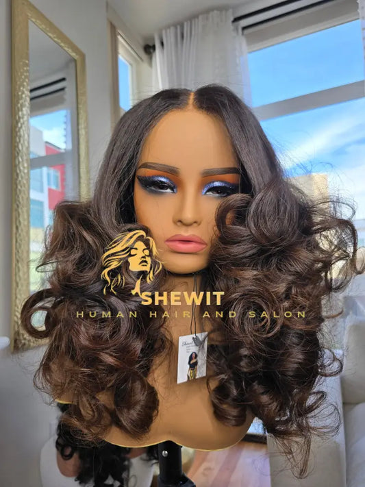 Closure Wig | 13x4 | Brown