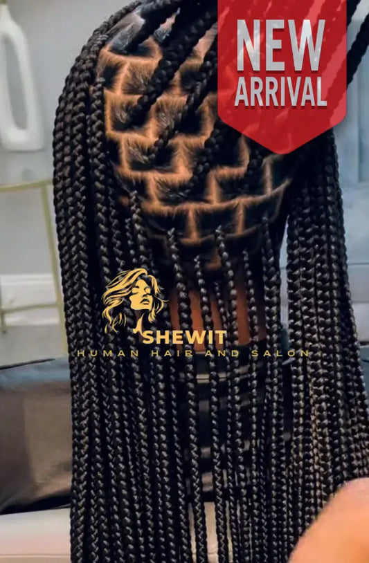 Medium Knotless Braids | 120 minutes