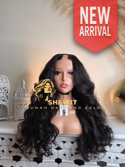 Middle Part | Natural Black