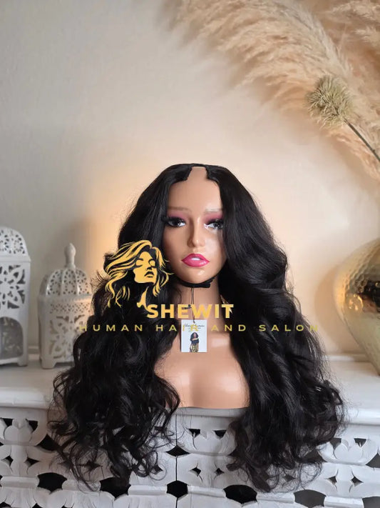 Middle Part | Natural Black