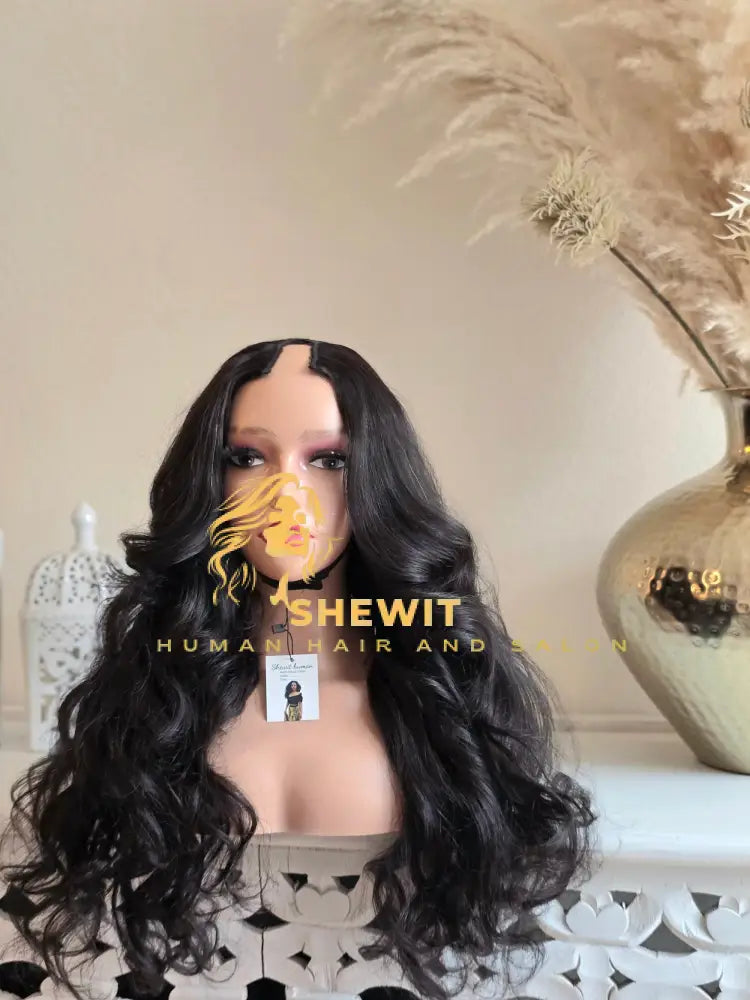 Middle Part | Natural Black