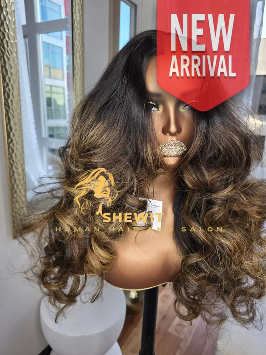 U Part Wig | Mesh Color